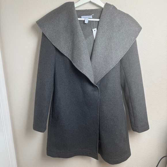 Dylan Grey Jackets & Blazers - Wool Blend Coat by Dylan Grey Size Small